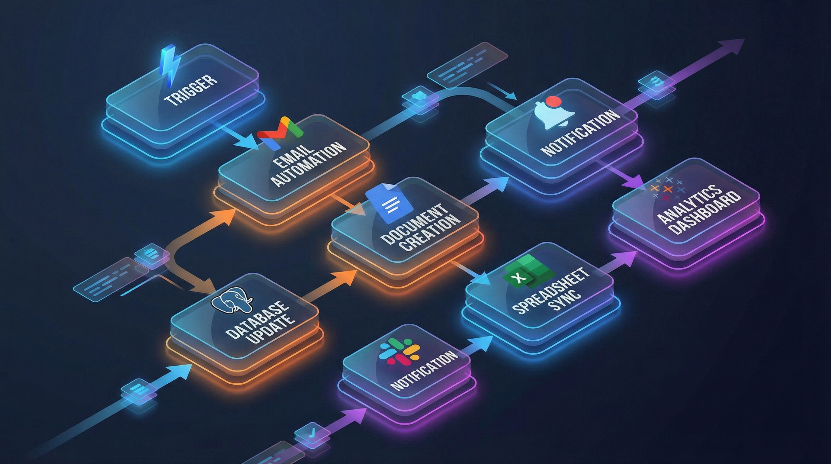 Workflow automation with integrated tools